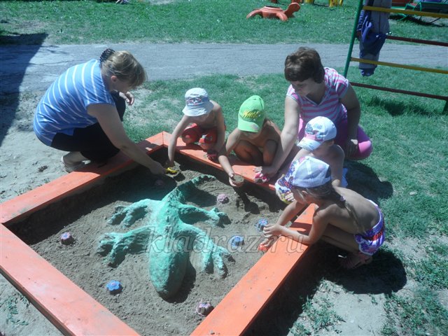 Поделки из песка в детском саду. Мастер-класс