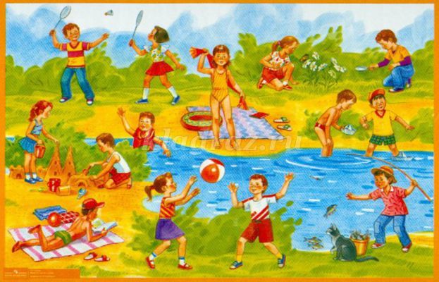 Картинки пдд летом в детском саду
