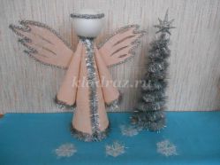 Рождественский ангел для детей своими руками. Мастер – класс с подробным описанием и фото