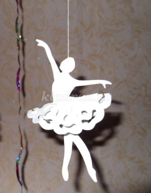 Публикация «Мастер-класс по изготовлению бумажной балерины» размещена в разделах