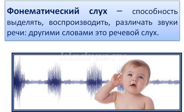 Роль слухового анализатора развитии ребенка